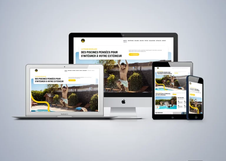 La Piscine Rochelaise Pisciniste La Rochelle Mockup Responsive Website Actualite 1 1